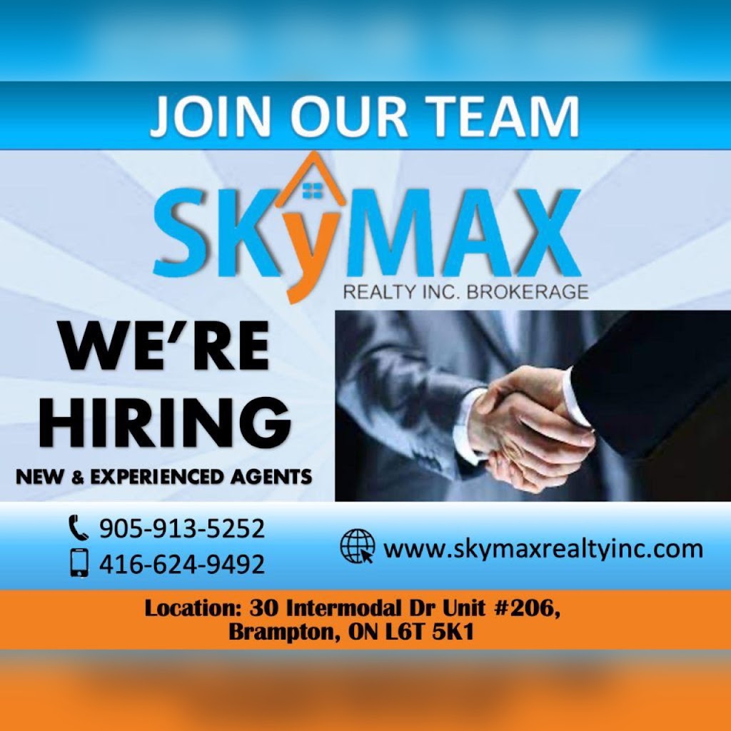 SkyMAX Realty Inc. | 30 Intermodal Dr #206, Brampton, ON L6T 5K1, Canada | Phone: (905) 913-5252