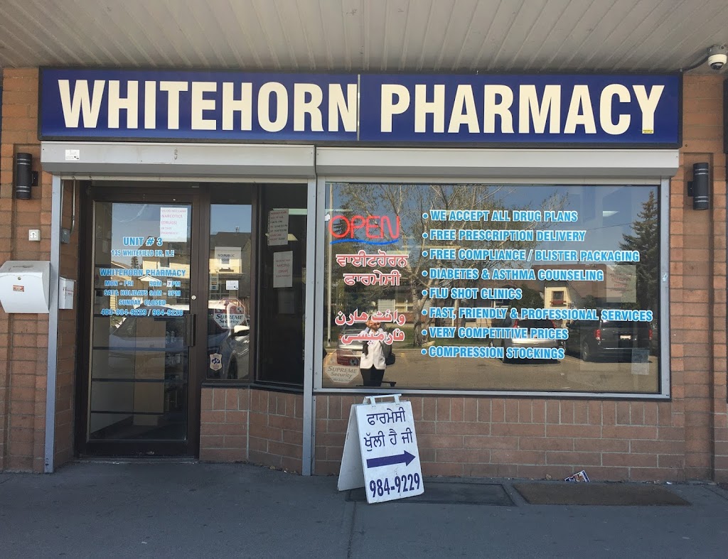 Whitehorn Pharmacy | health | 135 Whitefield Dr NE #3, Calgary, AB T1Y 5X1, Canada | 4039849229 OR +1 403-984-9229