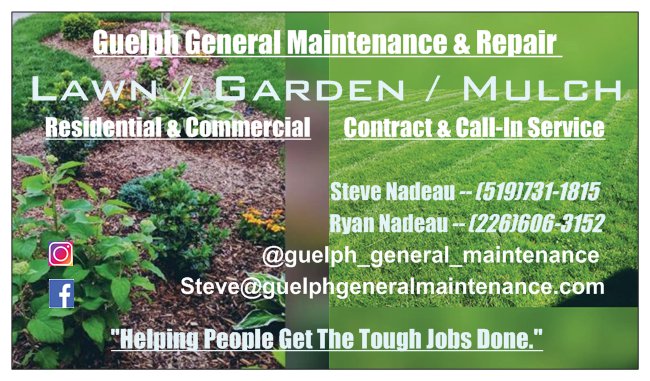 Guelph General Maintenance | 33 June Ave, Guelph, ON N1H 1H5, Canada | Phone: (226) 606-3152
