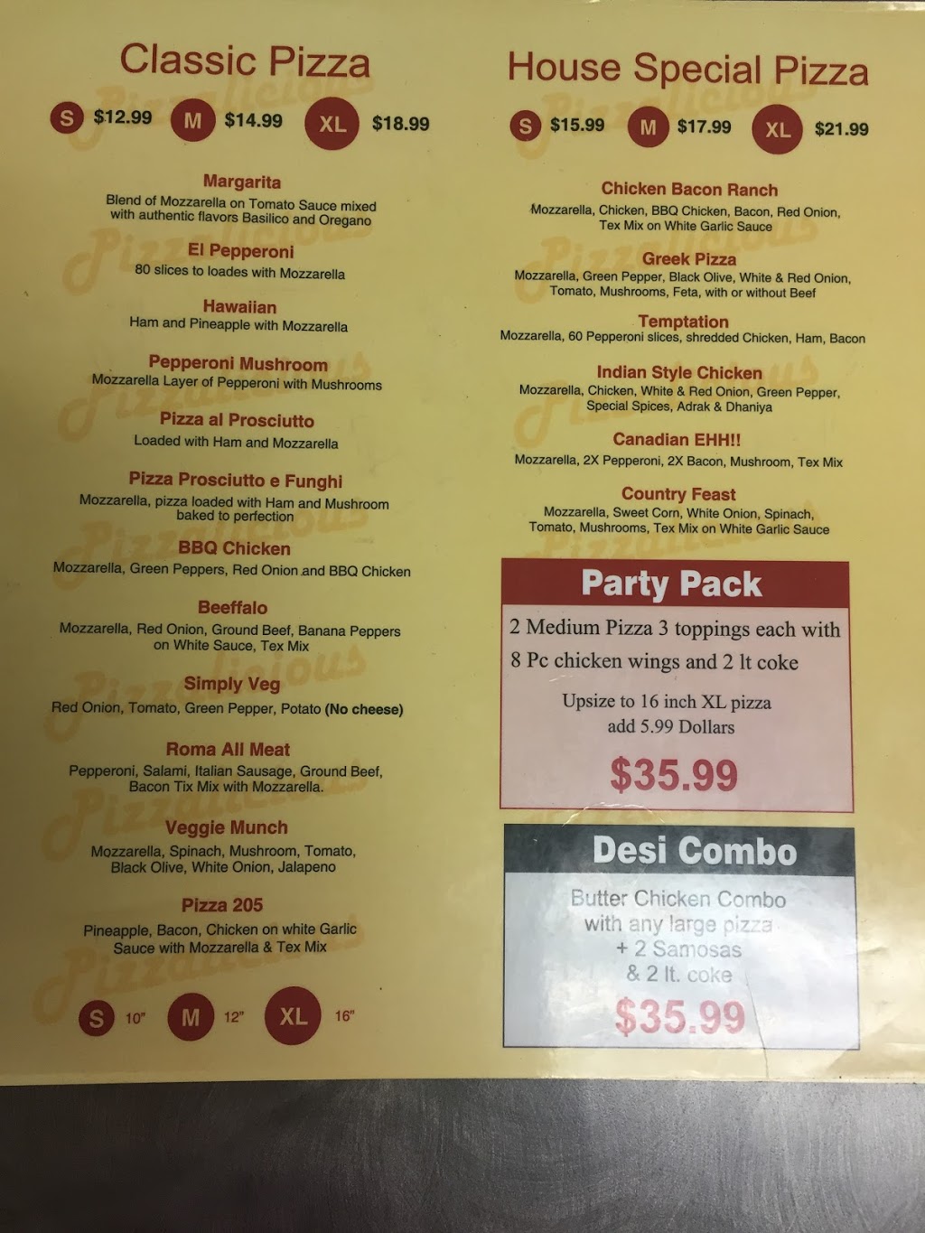 Pizzalicious Express | 160 Tapton Ave, Princeton, BC V0X 1W0, Canada | Phone: (250) 295-3300