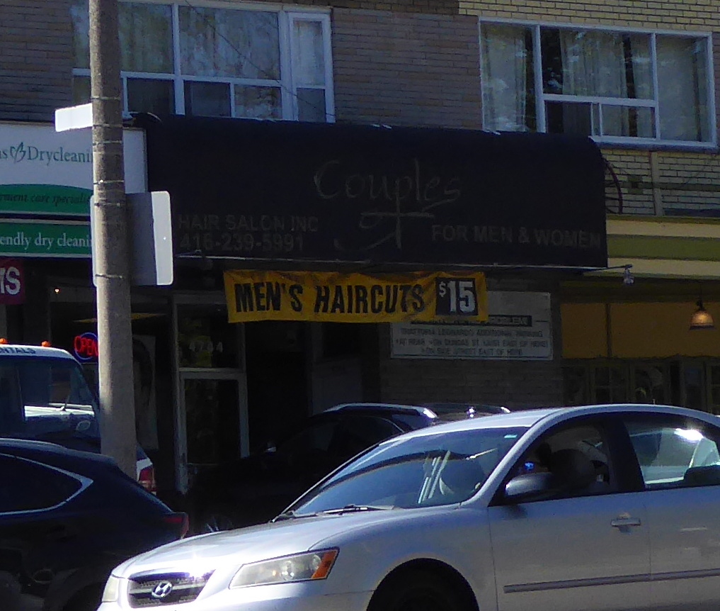 Couples Hair Salon | 4744 Dundas St W, Etobicoke, ON M9A 1A9, Canada | Phone: (416) 239-5991
