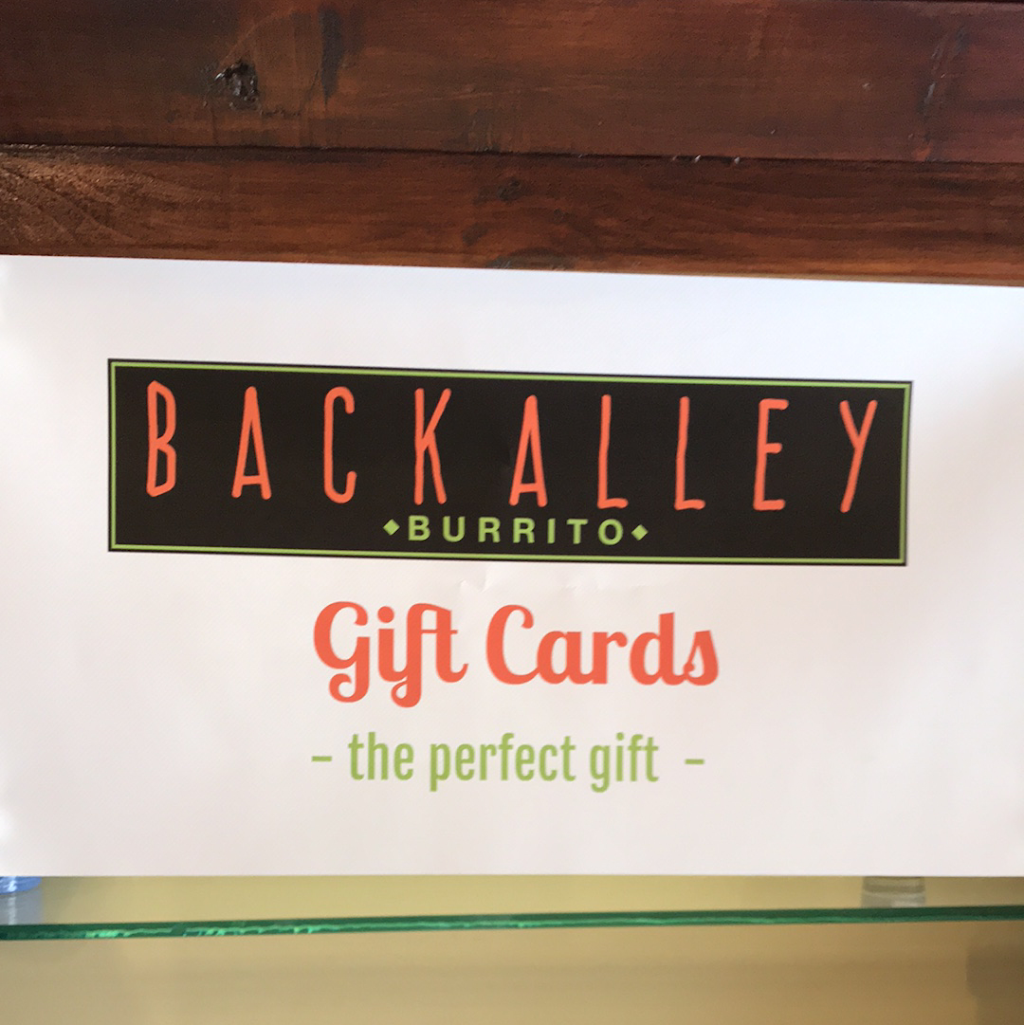 Back Alley Burrito® | 23 Front St W, Strathroy, ON N7G 1X5, Canada | Phone: (519) 670-5008
