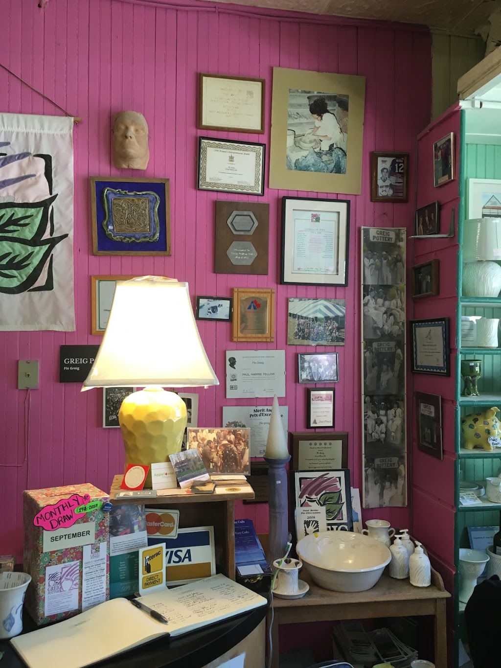 Greig Pottery Ltd | 36 Front St, Gagetown, NB E5M 1A1, Canada | Phone: (506) 488-2074