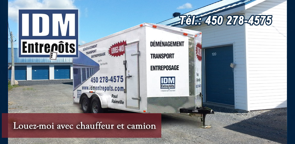 IDM Entrepôts | 837 Route 235, Saint-Pie, QC J2R 1H5, Canada | Phone: (450) 278-4575