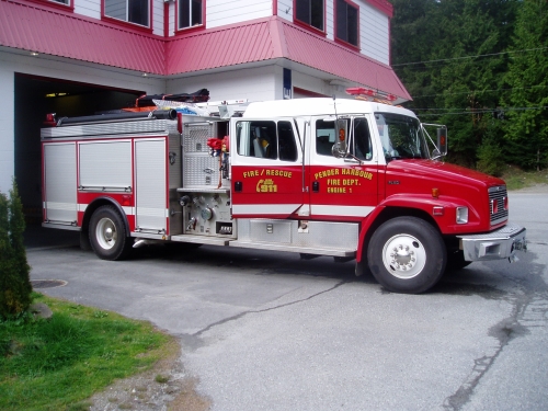 Pender Harbour Volunteer Fire Department | 4990 Gonzales Rd, Madeira Park, BC V0N 2H0, Canada | Phone: (604) 883-9011