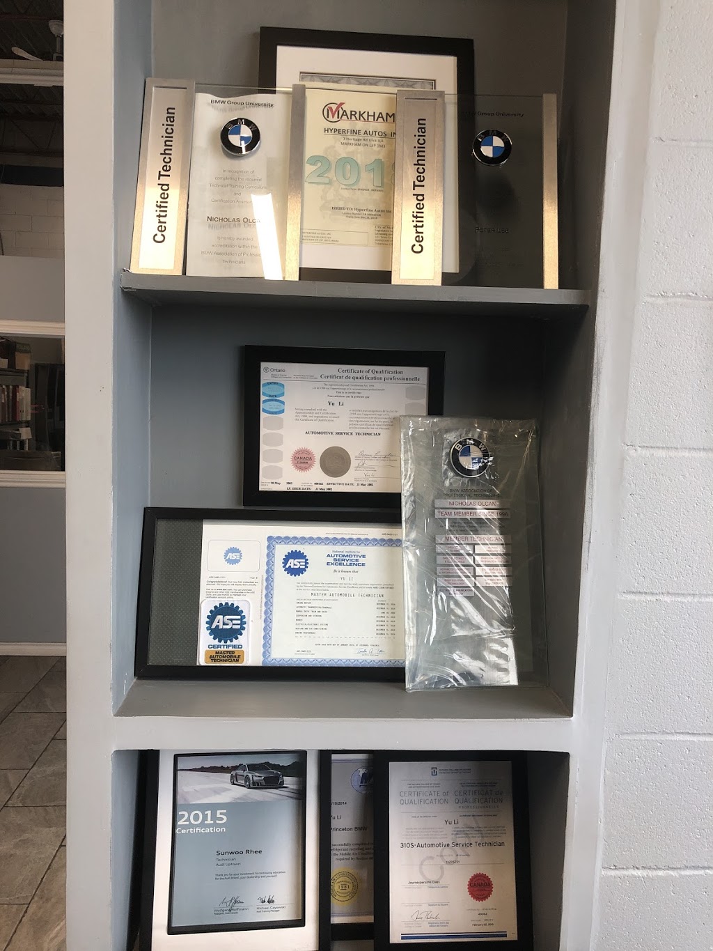 Hyperfine Autos | 3 Heritage Rd #3, Markham, ON L3P 1M3, Canada | Phone: (905) 554-0188