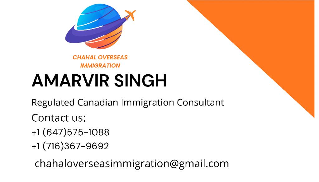 Chahal Overseas Immigration | point of interest | 3283 Turner Crescent, London, ON N6M 0B1, Canada | 6475751088 OR +1 647-575-1088
