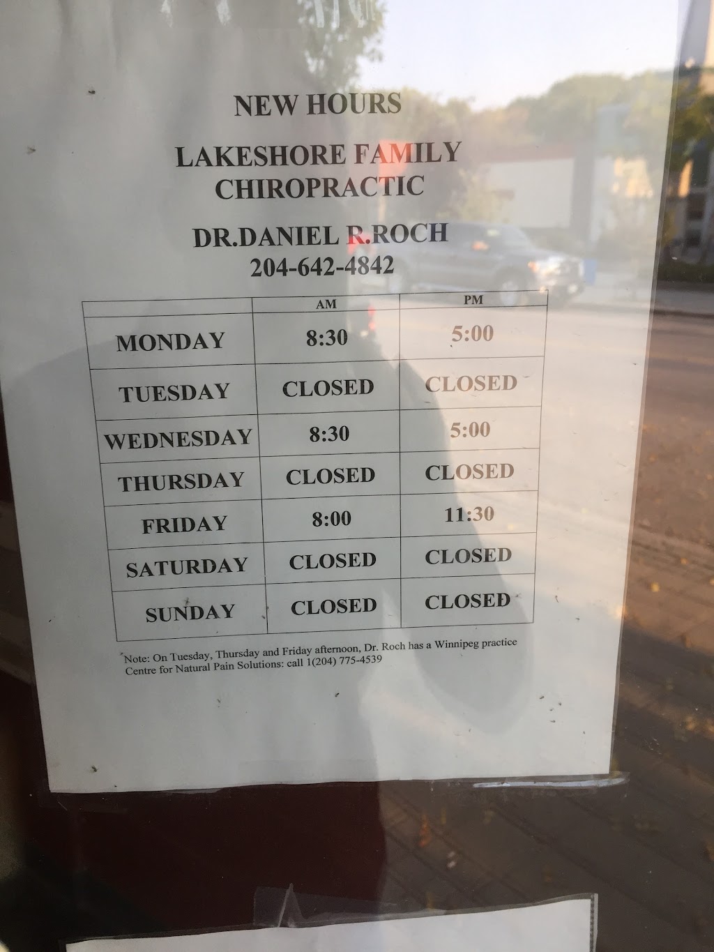 Lakeshore Family Chiropractic | 40 Centre St #2, Gimli, MB R0C 1B0, Canada | Phone: (204) 642-4842