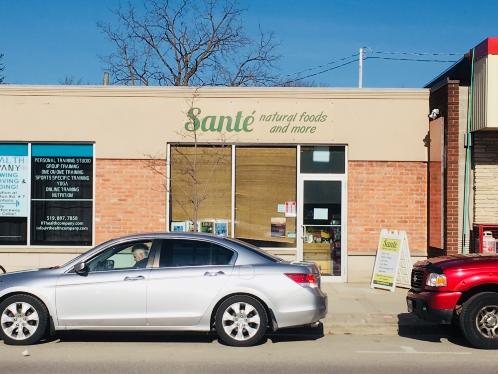 Sante Natural Emporium and Grocer | 175 Geddes St, Elora, ON N0B 1S0, Canada | Phone: (519) 846-9977