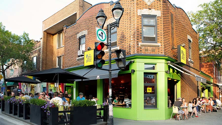 Pizzédélic Mont-Royal | 1250 Avenue du Mont-Royal E, Montréal, QC H2J 1Y3, Canada | Phone: (514) 522-2286