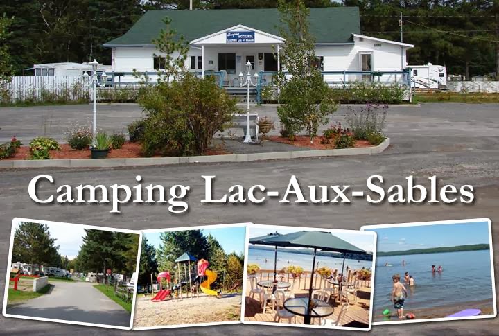 Camping Lac aux Sables | 200 Rue Sainte Marie, Lac-aux-Sables, QC G0X 1M0, Canada | Phone: (418) 336-2488