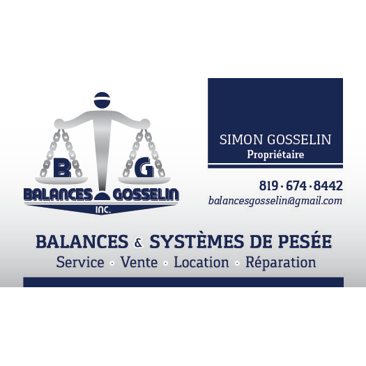 Balances Gosselin inc. | 177 Rue de lÉglise, Martinville, QC J0B 2A0, Canada | Phone: (819) 674-8442