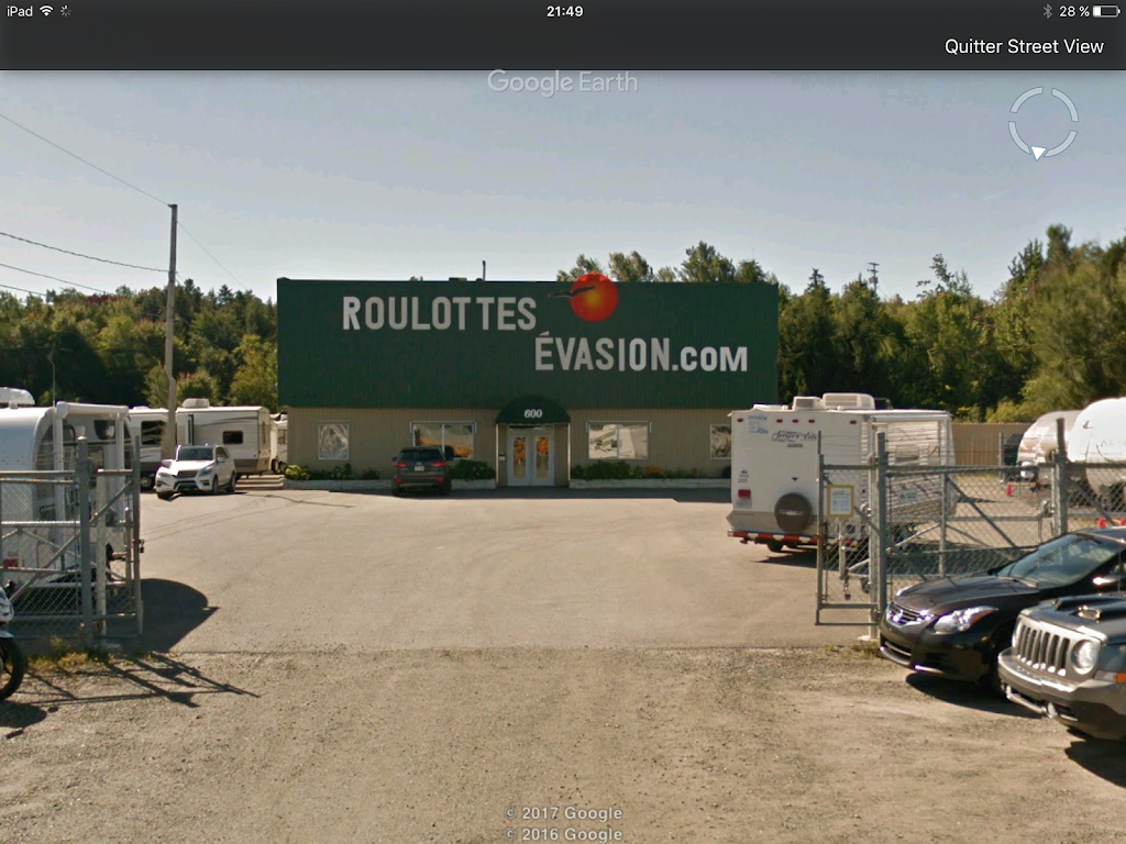 Roulottes Evasion.com Inc | 600 Rue du Parc-Industriel, Sherbrooke, QC J1C 0J2, Canada | Phone: (800) 548-0878