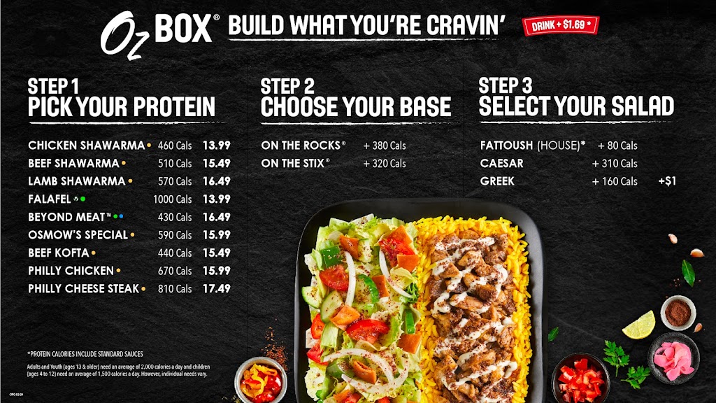 Osmows Shawarma | 17477 Ontario County Hwy 2 Unit 1, Trenton, ON K8V 0N7, Canada | Phone: (613) 955-9786