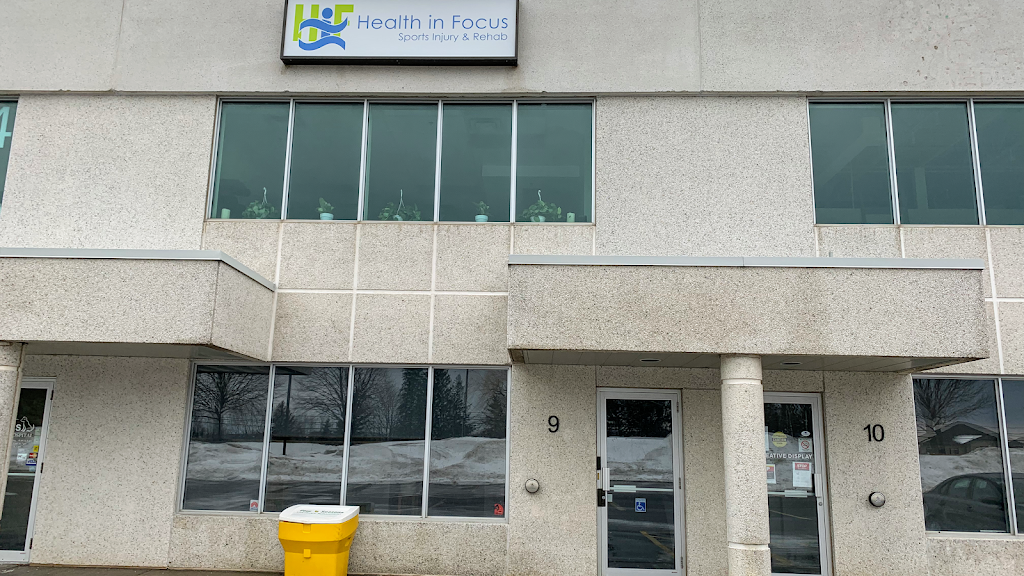 Health in Focus Sports Injury & Rehab - East | 496 Discovery Ave Unit 9, Kingston, ON K7K 7E9, Canada | Phone: (613) 531-4166