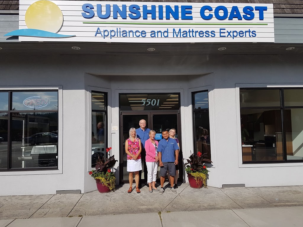 Sunshine Coast Appliance and Mattress Experts | 5501 Inlet Ave, Sechelt, BC V0N 3A0, Canada | Phone: (604) 885-5141