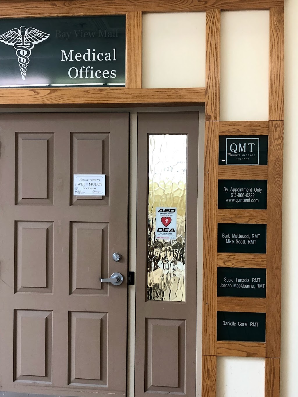 Quinte Massage Therapy & Wellness | 470 Dundas St E Unit 50 Medical Offices, Belleville, ON K8N 1G1, Canada | Phone: (613) 966-0222