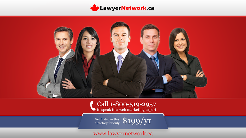 LawyerNetwork.ca | point of interest | 41 Sass Rd, Chatham, ON N7M 5J4, Canada | 8005192957 OR +1 800-519-2957