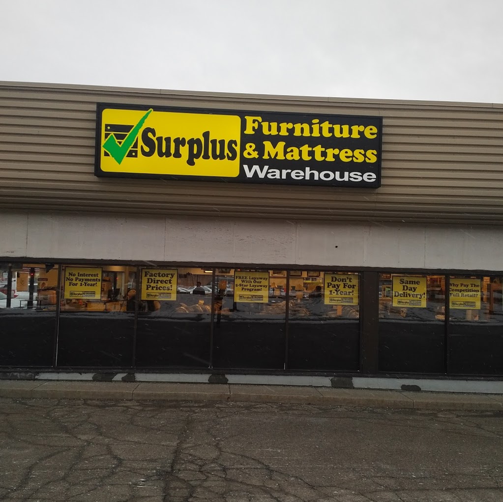 Surplus Furniture & Mattress Warehouse | furniture store | 199 Wentworth St W, Oshawa, ON L1N 6P4, Canada | 9054322000 OR +1 905-432-2000