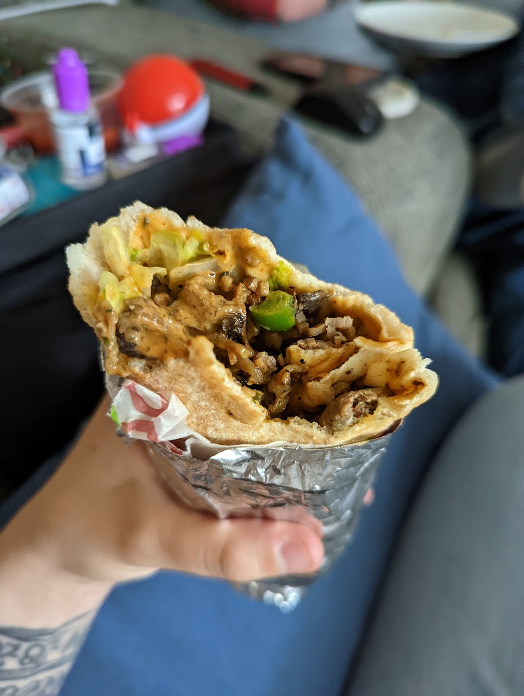 Prairie Donair Crowfoot Village Calgary | 20 Crowfoot Crescent NW #820, Calgary, AB T3G 2P6, Canada | Phone: (403) 452-0452