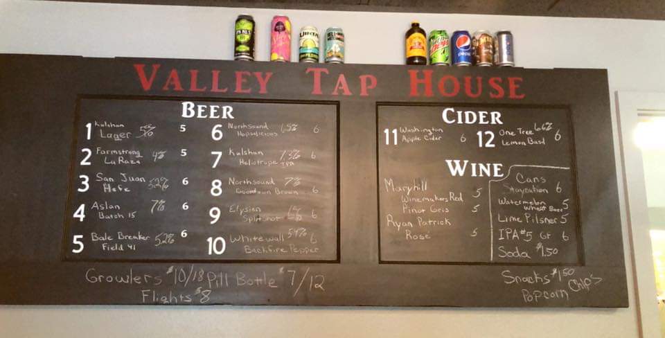 Valley Tap House | 115 Kisch Dr, Everson, WA 98247, USA | Phone: (360) 366-6148