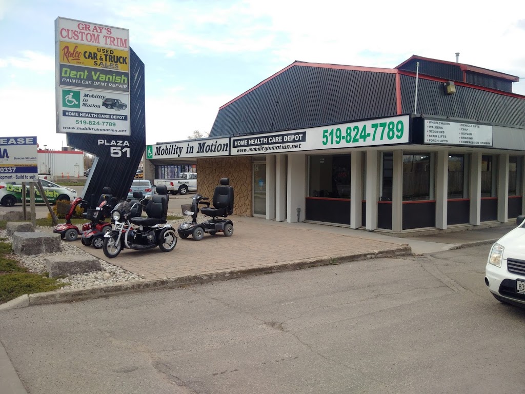 Mobility in Motion | 51 Woodlawn Rd W, Guelph, ON N1H 1G7, Canada | Phone: (519) 824-7789