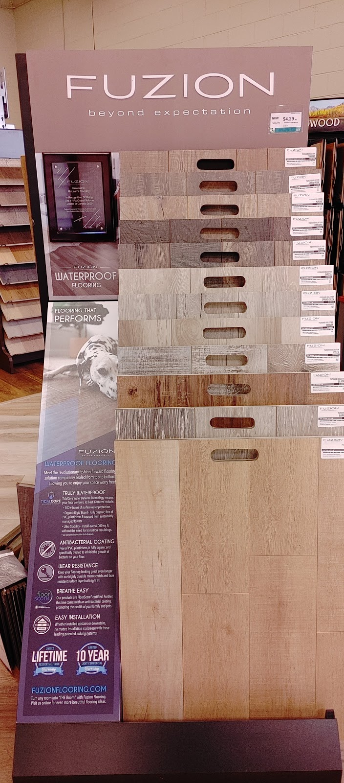 McLeans Flooring | 120 Acadia Ave, Stellarton, NS B0K 1S0, Canada | Phone: (902) 755-1290