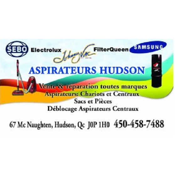 Aspirateurs Hudson Vente & Réparation | 67 Mc Naughten, Hudson, QC J0P 1H0, Canada | Phone: (450) 458-7488