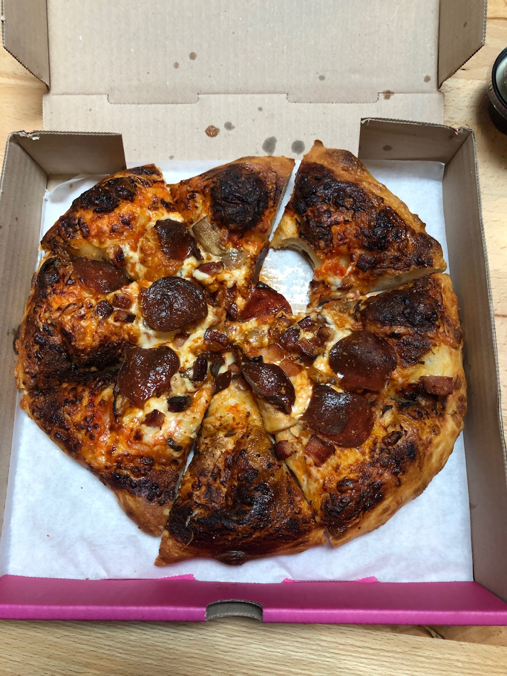 Pink Door Pizza | 4307 130 Ave SE #180, Calgary, AB T2Z 3V8, Canada | Phone: (403) 764-7465