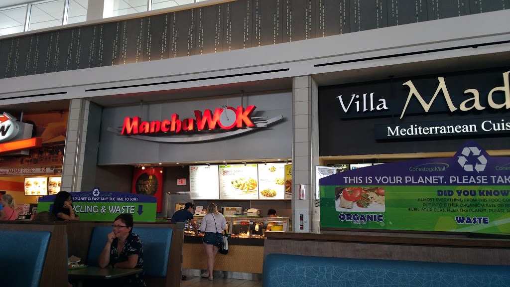 Manchu Wok | 550 King Street North Conestoga Mall, Waterloo, ON N2L 5W6, Canada | Phone: (519) 725-6166