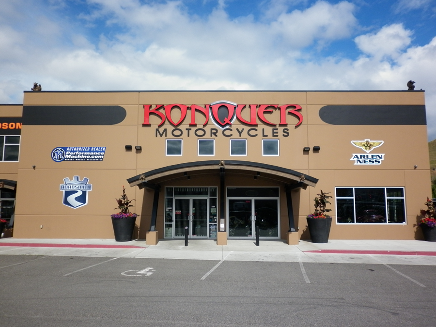 Konquer Motorcycles BC | 892 McCurdy Pl, Kelowna, BC V1X 8C8, Canada | Phone: (250) 862-2424