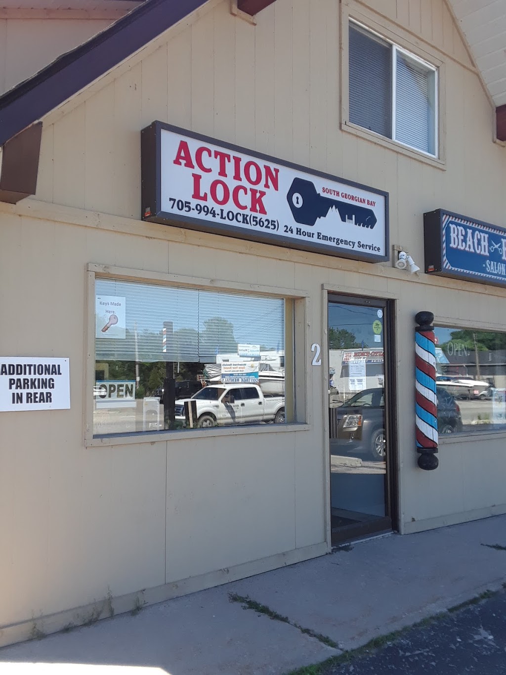 Action Lock - South Georgian Bay | 1232 Mosley St Unit 2, Wasaga Beach, ON L9Z 2E5, Canada | Phone: (705) 994-5625