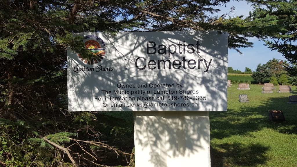 Baptist Cemetery | 8975 Arkona Rd, Thedford, ON N0M 2N0, Canada