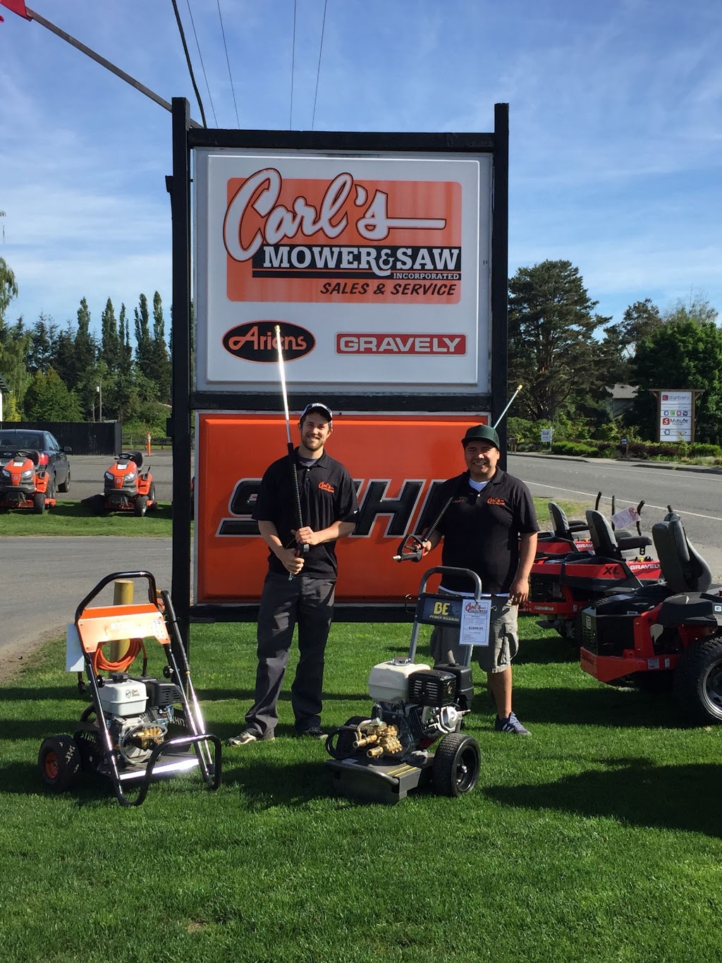 Carls Mower & Saw | 6209 Portal Way, Ferndale, WA 98248, USA | Phone: (360) 384-0799