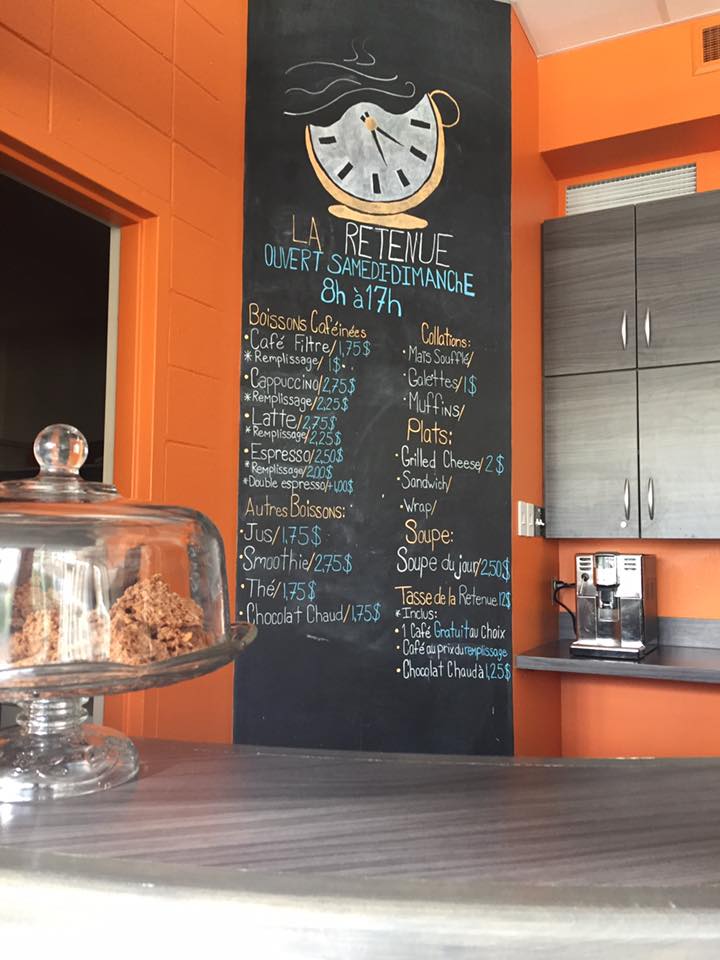 Café La Retenue | 1159 Rue Saint Jean, Plessisville, QC G6L 1E1, Canada | Phone: (819) 362-3226