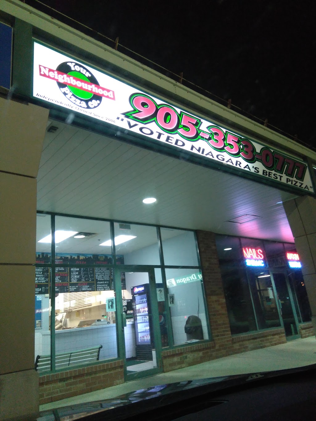 Your Neighbourhood Pizza Company | 3714 Portage Rd, Niagara Falls, ON L2J 2K9, Canada | Phone: (905) 353-0777