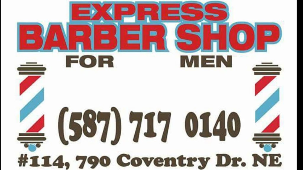 Express Barber Shop | 790 Coventry Dr NE #114, Calgary, AB T3K 4K4, Canada | Phone: (587) 717-0140