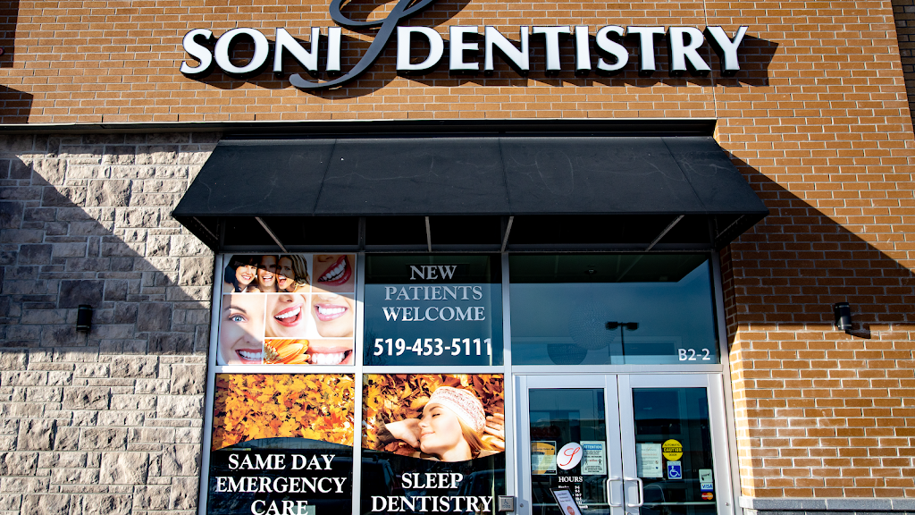 Soni Dentistry West | 705 Wonderland Rd B2, London, ON N6H 0H8, Canada | Phone: (519) 453-5111