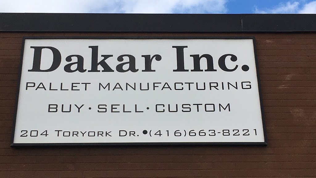 Dakar Pallet Inc | 204 Toryork Dr, North York, ON M9L 1Y1, Canada | Phone: (416) 663-8221