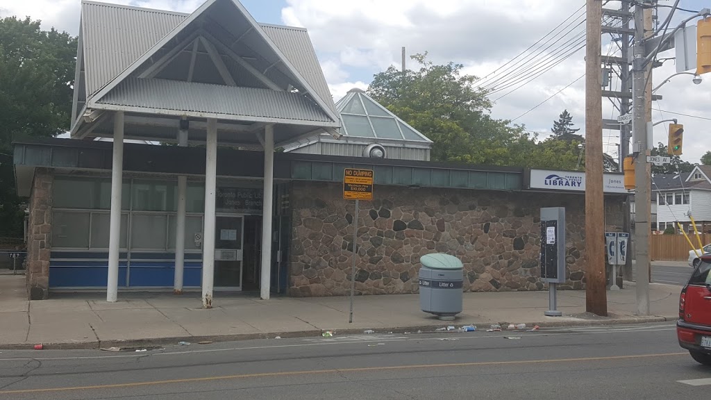 Toronto Public Library - Jones Branch | 118 Jones Ave, Toronto, ON M4M 2Z9, Canada | Phone: (416) 393-7715