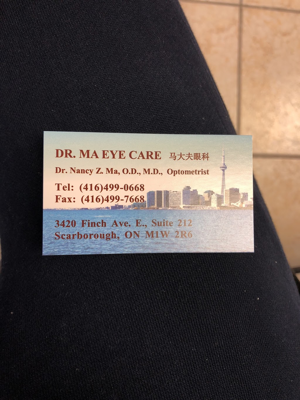 Dr. Ma Eye Care | 3420 Finch Ave E, Scarborough, ON M1W 2R6, Canada | Phone: (416) 499-0668