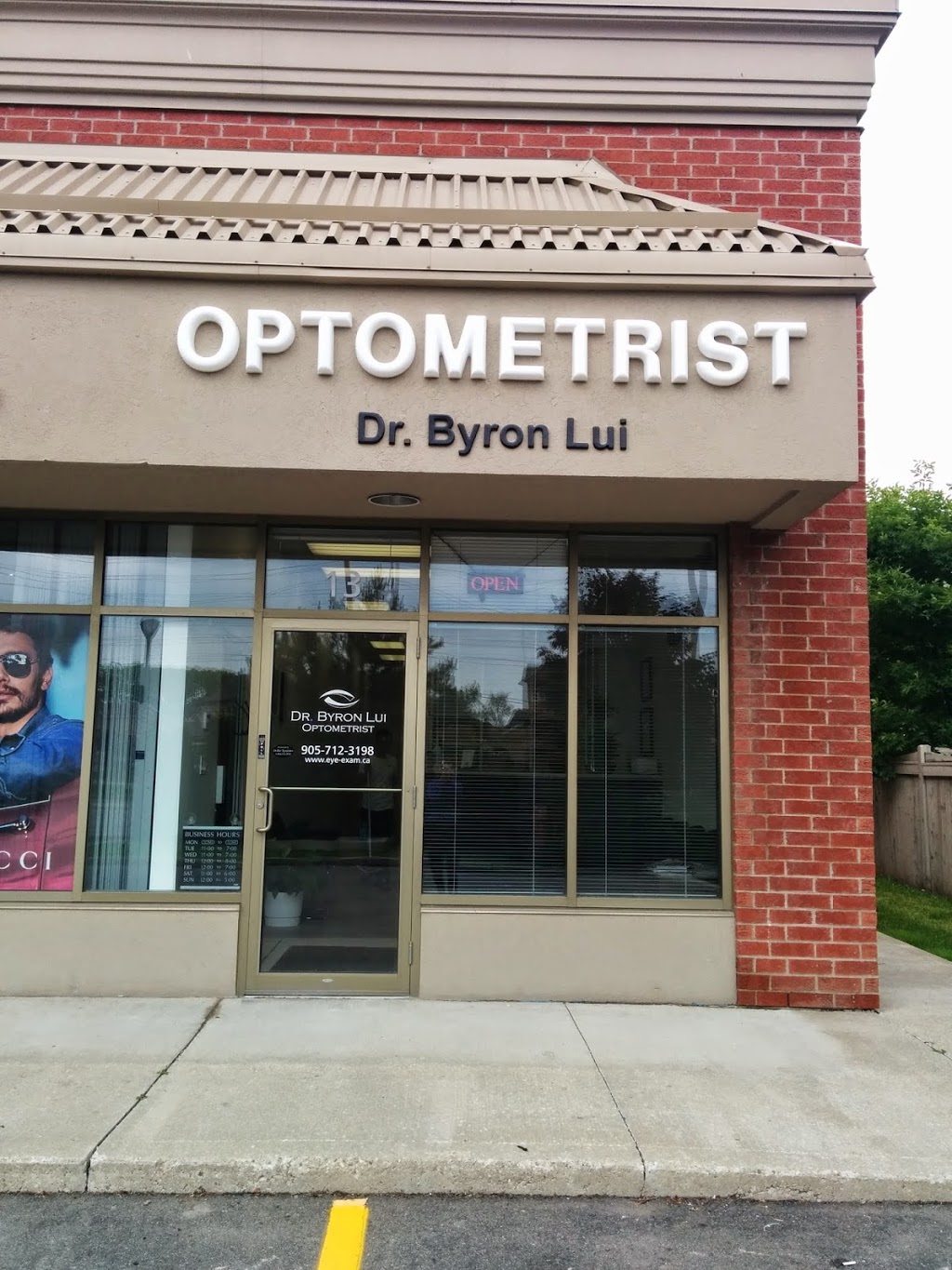 Dr. Byron Lui, Optometrist | Century City Plaza, 5025 Heatherleigh Avenue #13, Mississauga, ON L5V 2Y7, Canada | Phone: (905) 712-3198