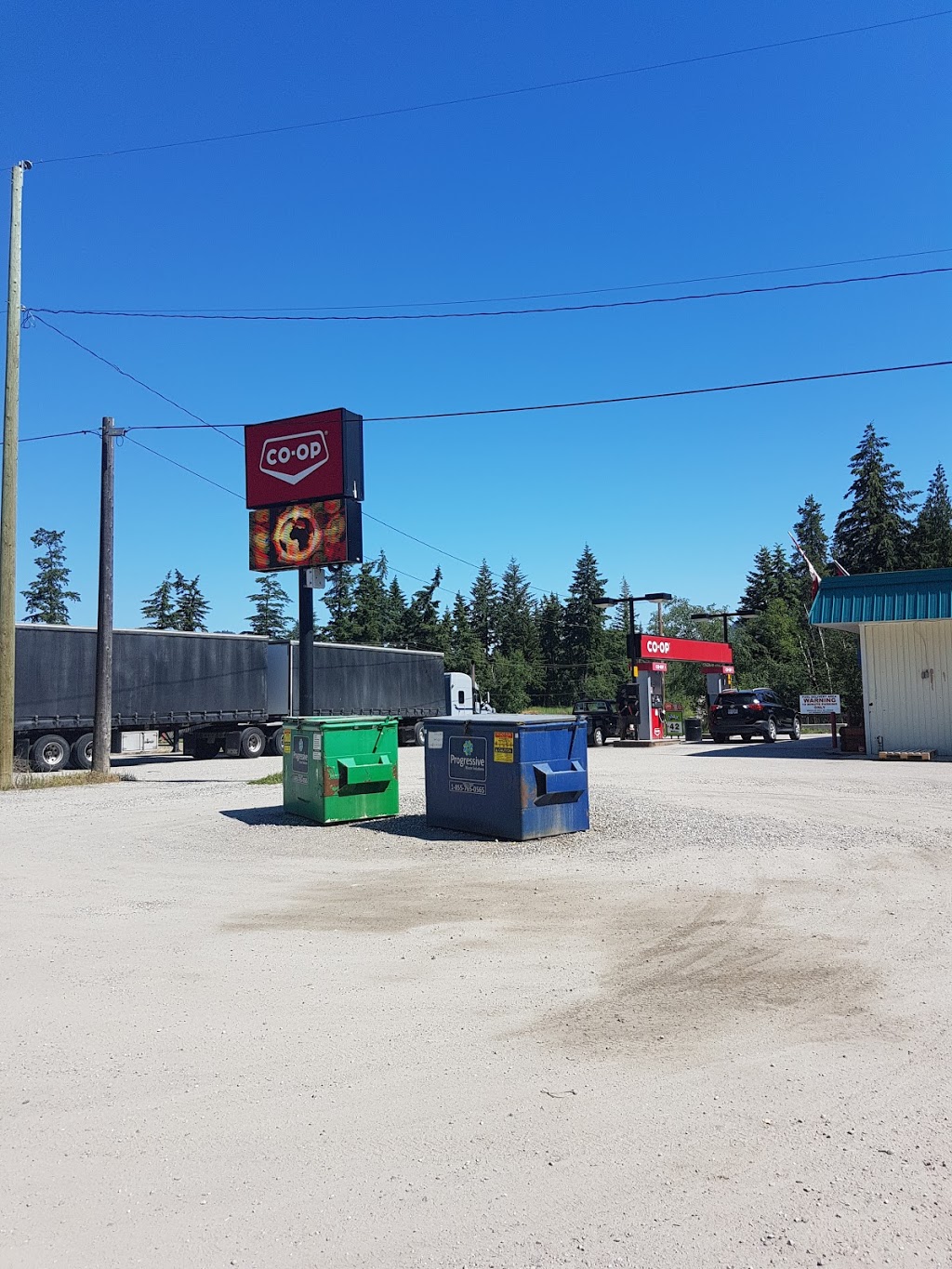 Co-op Gas Bar | 4828 Trans-Canada Hwy, Tappen, BC V0E 2X0, Canada | Phone: (250) 835-4513