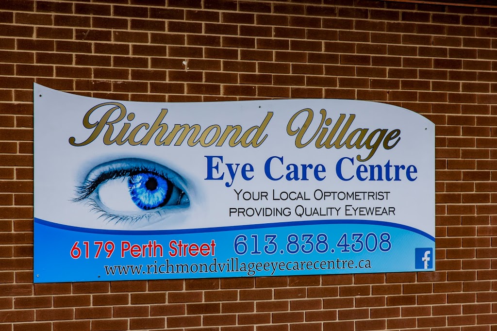 Richmond Village Eye Care Centre | 6179 Perth St, Richmond, ON K0A 2Z0, Canada | Phone: (613) 838-4308