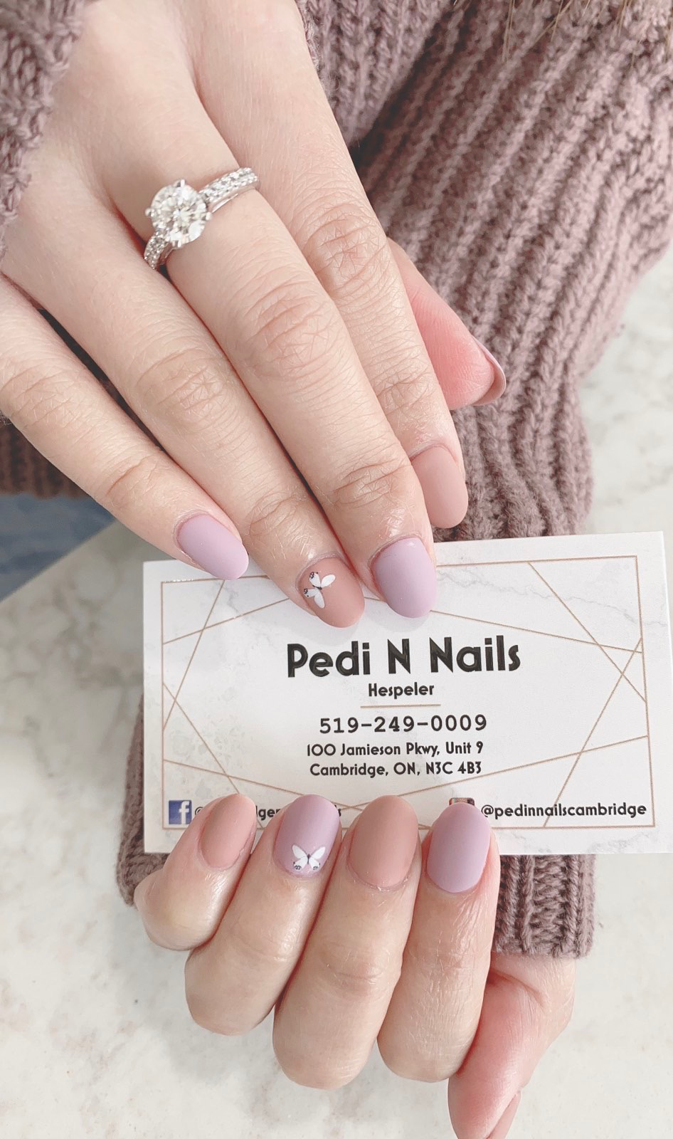 Pedi N Nails in Hespeler Cambridge | 100 Jamieson Pkwy Unit 9, Cambridge, ON N3C 4B3, Canada | Phone: (519) 249-0929