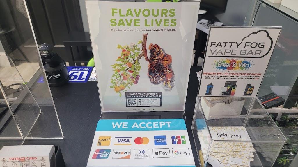 Fatty Fog Vape Bar | 1434 E 57th Ave, Vancouver, BC V5P 2A9, Canada | Phone: (778) 244-8220