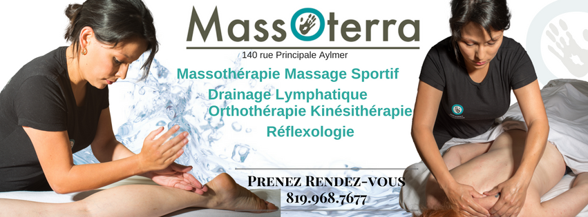 MassOterra | 140 B Rue Principale, Gatineau, QC J9H 3M4, Canada | Phone: (819) 968-7677