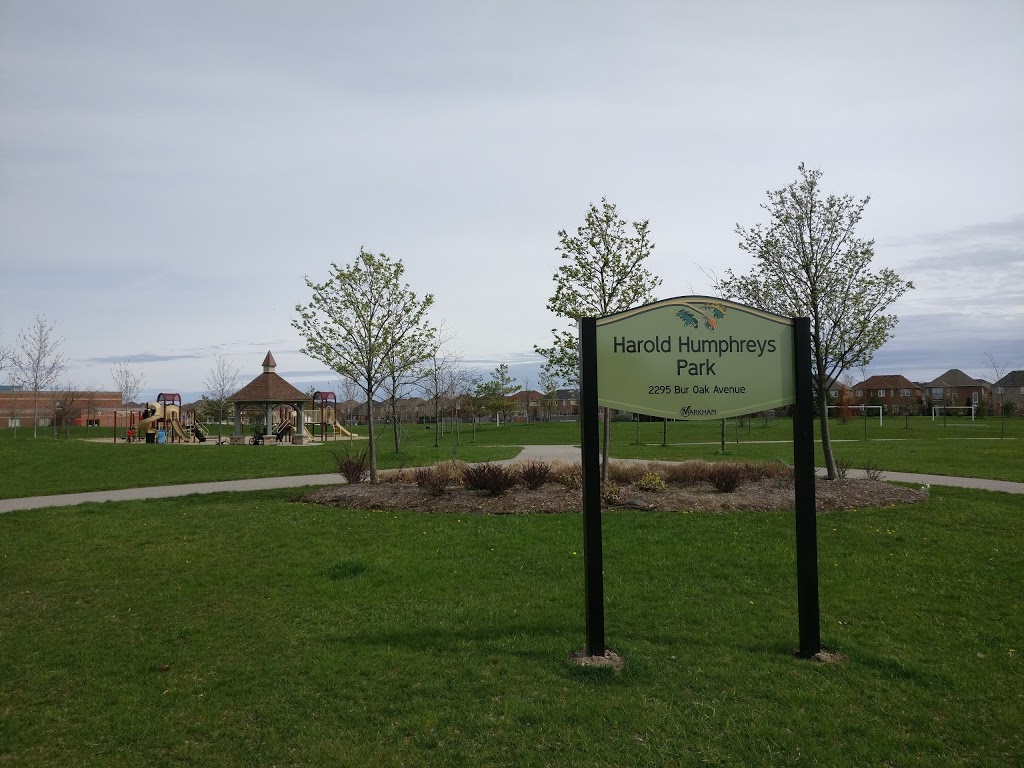 Harold Humphrey Park | Bur Oak Ave, Markham, ON L6E 1X9, Canada