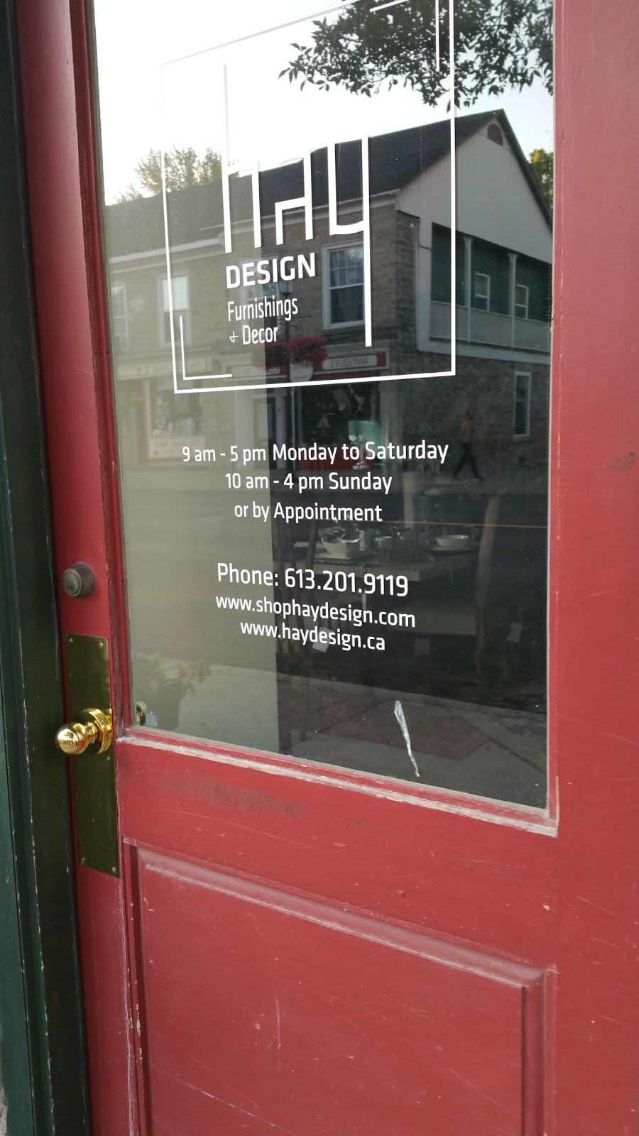 Hay Design Furnishings + Decor | 63 Gore St E, Perth, ON K7H 1H8, Canada | Phone: (613) 201-9119