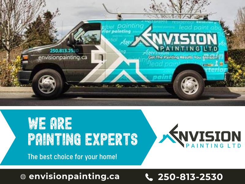 Envision Painting Ltd. - Painters Victoria BC | 3375 Whittier Ave #207, Victoria, BC V8Z 3R1, Canada | Phone: (250) 813-2530
